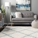 preview thumbnail 41 of 48, Nuloom Kesha Contemporary Trellis Shag Area Rug