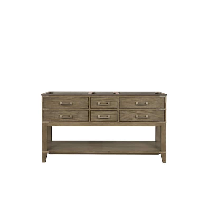 Norwalk Bath Vanity - 60 - Grey Oak