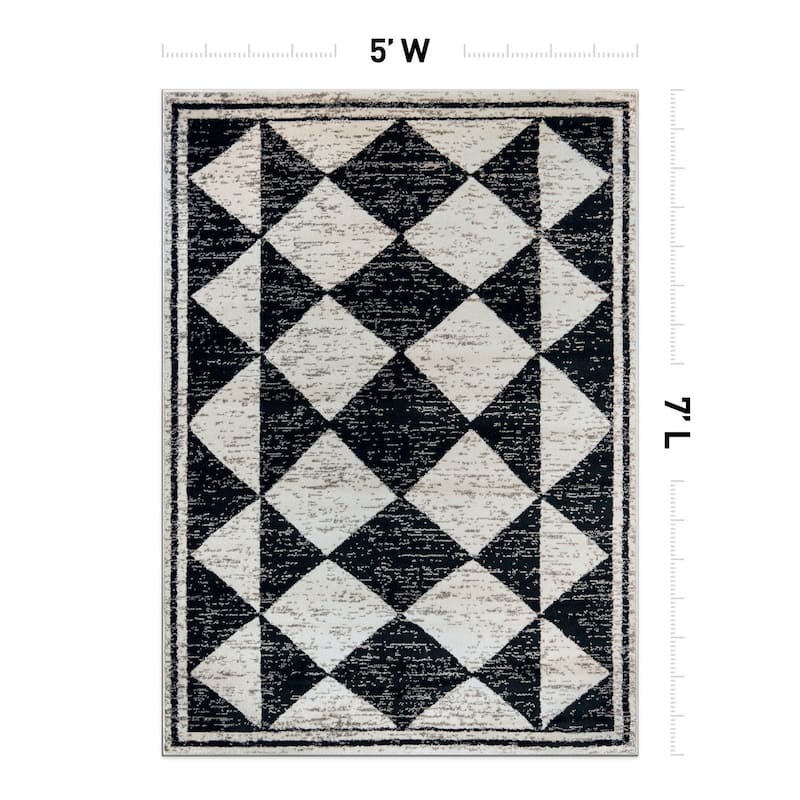 Bohemian Trellis Area Rug