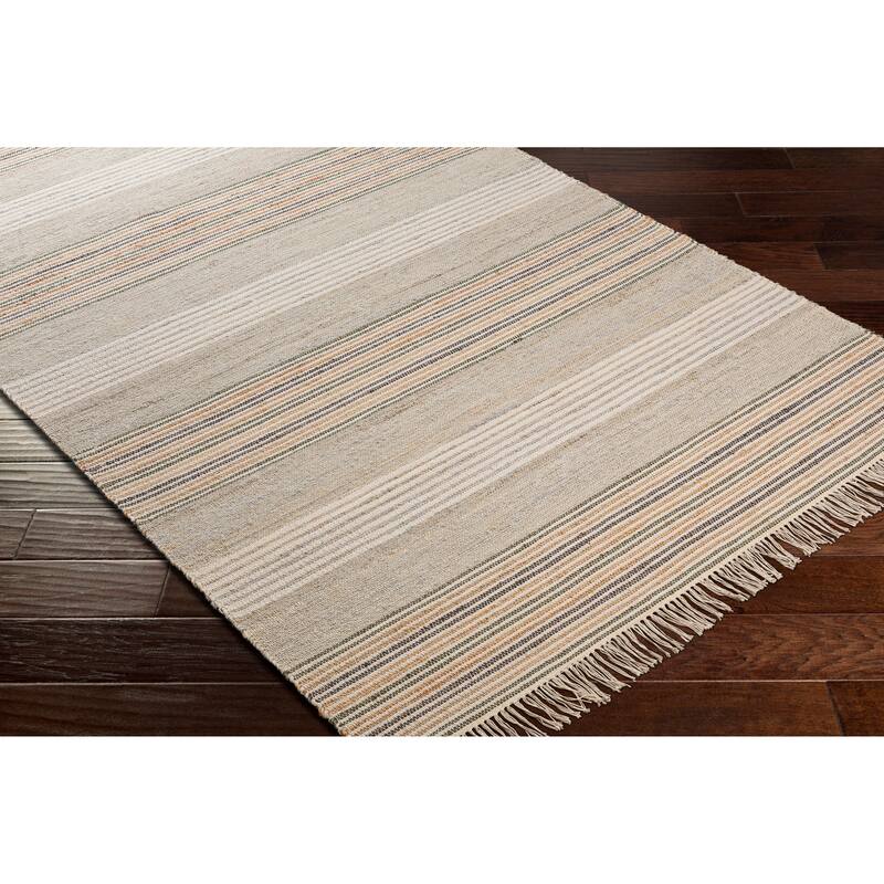 Artistic Weavers Dhrite Handmade Cottage Striped Jute Blend Area Rug
