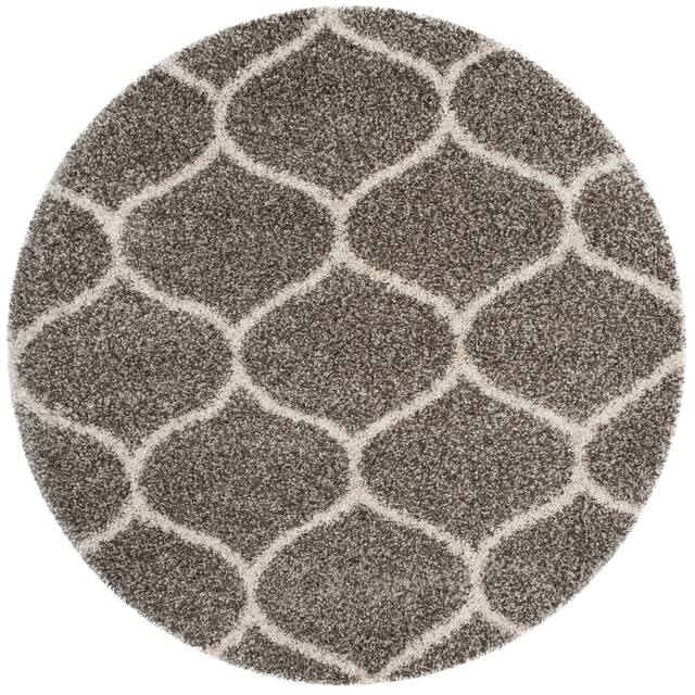 SAFAVIEH Hudson Shag Ogee Trellis 2-inch Thick Area Rug