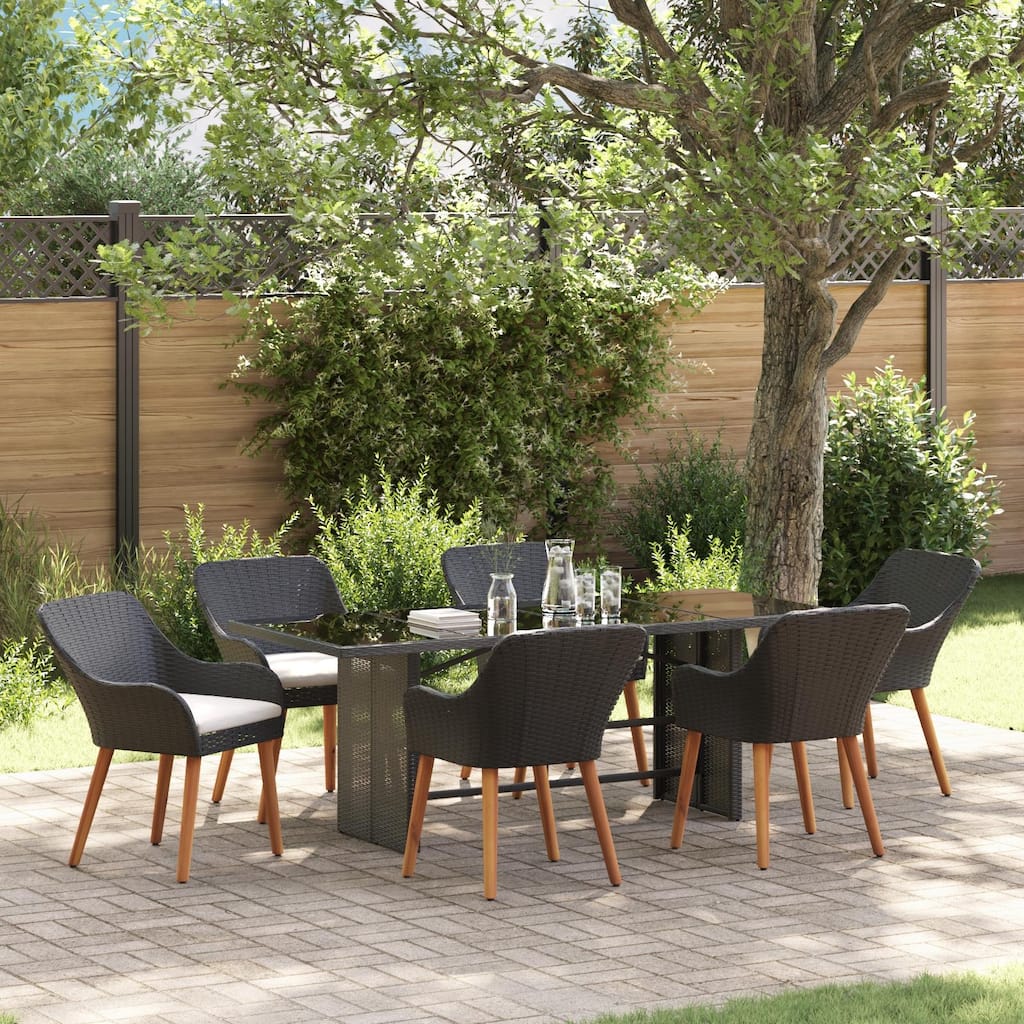 Outdoor Dining Table with UV-Resistant Material