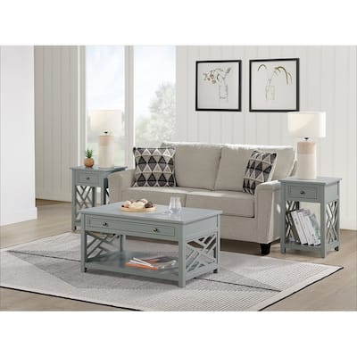 Porch & Den Altadena 3-piece Coffee and End Table Set with Drawers