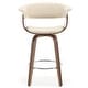 preview thumbnail 18 of 186, 26"/29" Faux Leather Swivel Bar Stools, Wood Counter Stool
