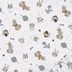 preview thumbnail 7 of 8, Sammy & Lou Fur-Ever Friends Mult-Color 4 Piece Crib Bedding Set