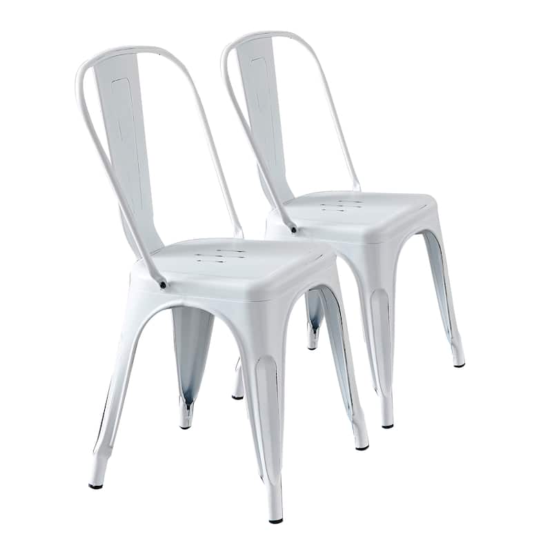 Modern Metal Dining Room Kitchen Bar Chair Set