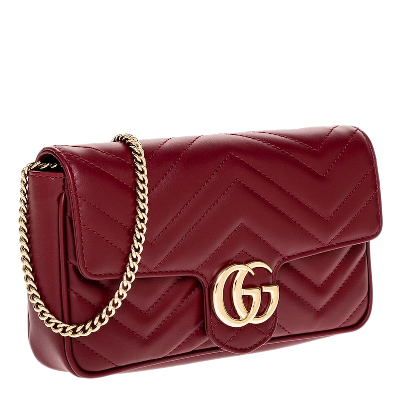 Gucci GG Marmont Small Shoulder Bag with Card Case