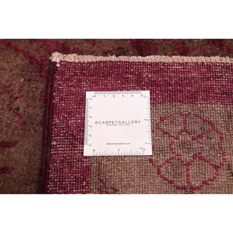 ECARPETGALLERY Hand-knotted Vibrance Brown Wool Rug - 8'2 x 10'4