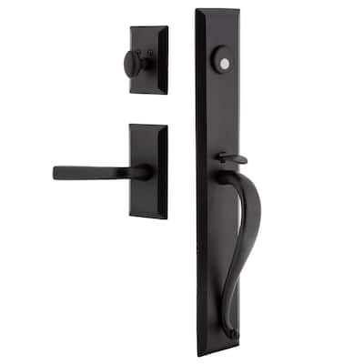 Ageless Iron Keep - Rustic Cast Iron Left Handed Full Plate Dummy Door