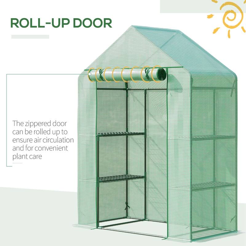 Lean To Green House, Dark Green