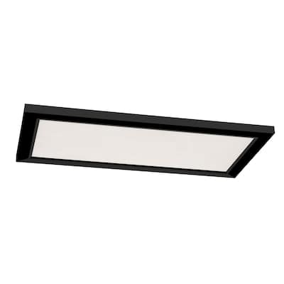 Lugano 24"x12" LED Linear Flush Mount Light - 24"L x 12"W x 1"H