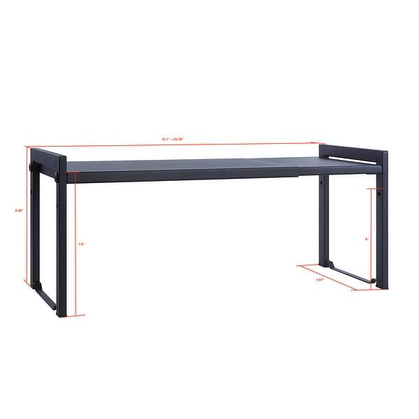 SunnyPoint Expandable Cabinet Storage Rack - Tabletop Storage Spice ...