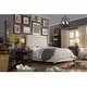 preview thumbnail 8 of 7, Moser Bay Maturin Upholstered Panel Bed with Wingback Headboard