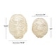 preview thumbnail 7 of 5, CosmoLiving by Cosmopolitan Gold Metal Tealight Decorative Indoor Outdoor Candle Lantern (Set of 2) - S/2 13", 10"H