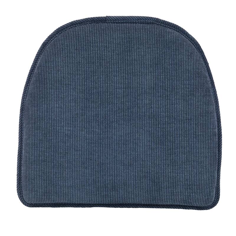 Klear Vu The Gripper Corduroy Non-Slip Chair Cushions