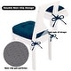preview thumbnail 32 of 45, Indoor 3.7'' Dining Chair Pad Cushion (Set of 4)