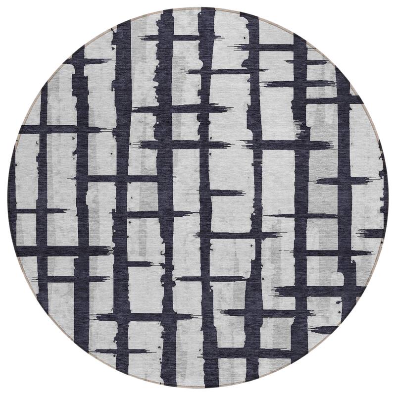 Machine Washable Indoor/ Outdoor Chantille Contemporary Rug