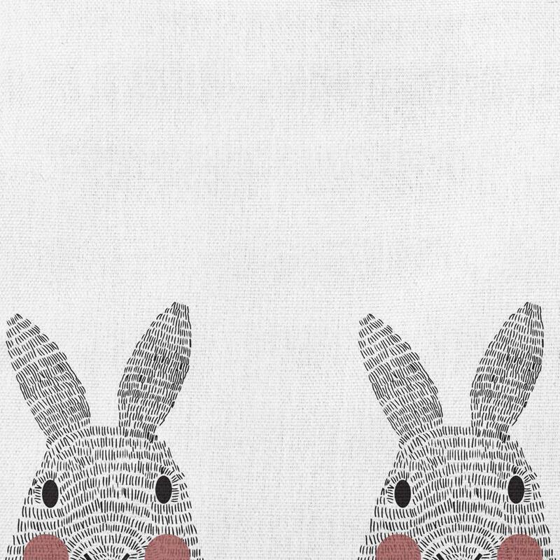Bunny Triplets Easter Decorative Throw Pillow