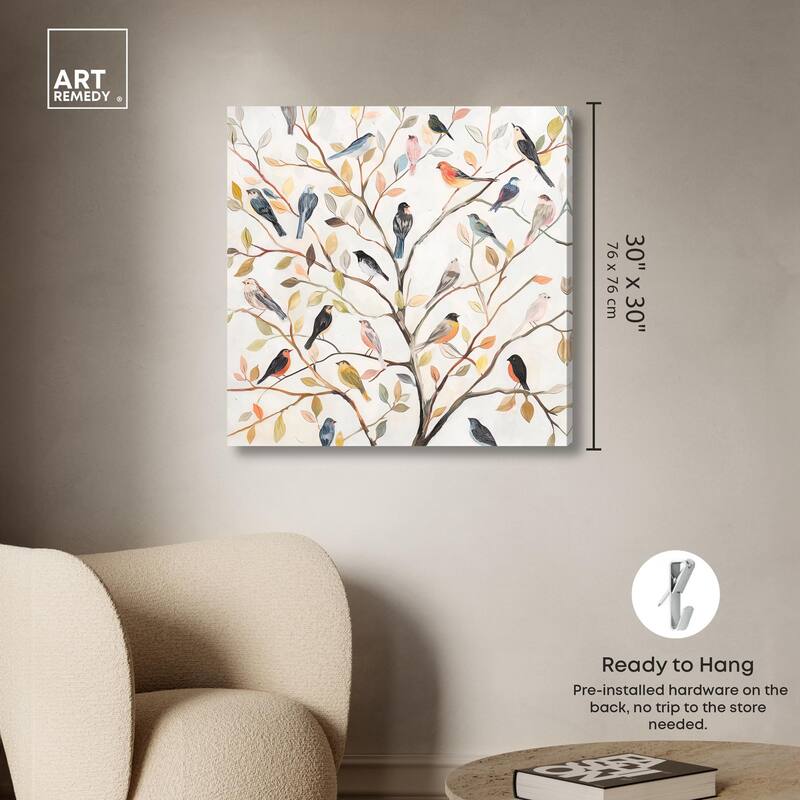 Song of the Tree Canvas by Art Remedy, Gallery Wrapped