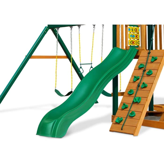 Swing-N-Slide Green Alpine Wave Slide - Mounts to 54" to 60" Platforms