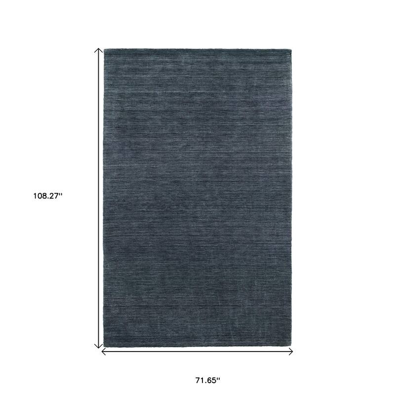 HomeRoots Solid Color Modern Rectangle Area Rug