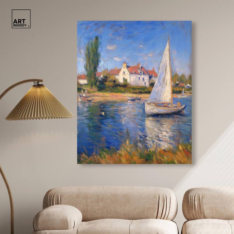 Bayside Calm I Canvas by Art Remedy, Gallery Wrapped