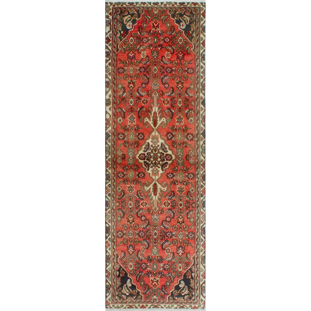 Noori Rug Fine Vintage Distressed New Rust/Ivory Runner - 2'11" x 9'2"