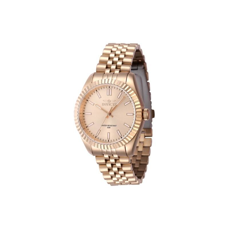 Invicta Women's 47509 Specialty Quartz 3 Hand Rose Gold Dial Watch - Rose Gold