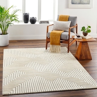 Dialla Handmade Modern Wool Rug