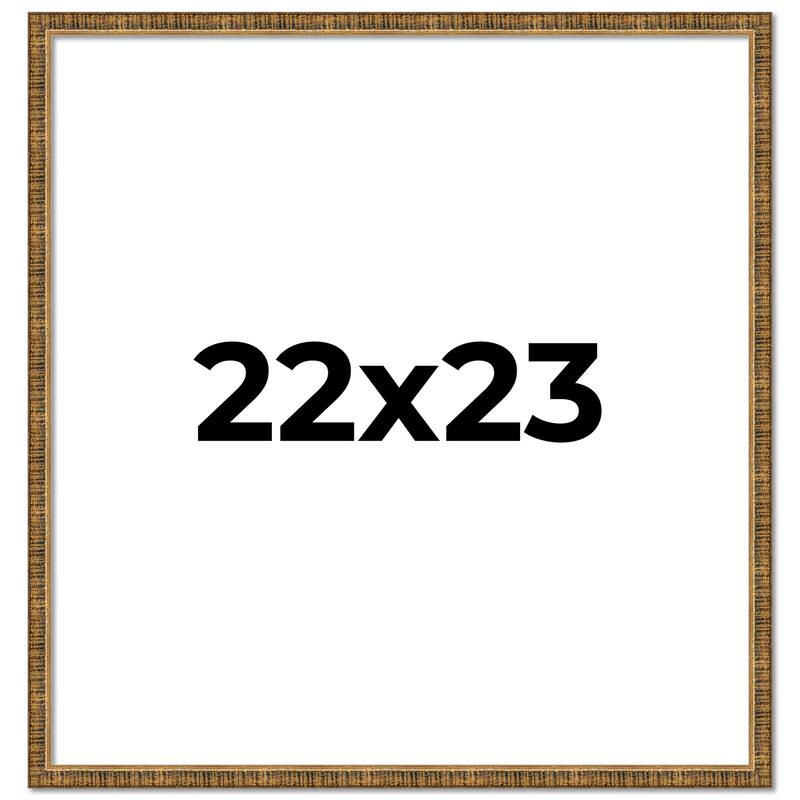 22x23 Frame Gold Kingsley Distressed Solid Wood Picture Frame Width