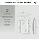 preview thumbnail 51 of 89, Bathroom Medicine Cabinet, Aluminum, Recessed/Surface Mount, Right/Left Hinged, Mirrored Interior