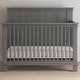 preview thumbnail 10 of 16, Child Craft Denman 4-in-1 Convertible Crib Midnight Gray