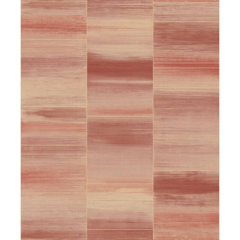Galerie Wallcoverings Special FX Glitter Block Mylar on Non-woven Wallpaper Roll - 33-feet long x 21-inches wide - Red