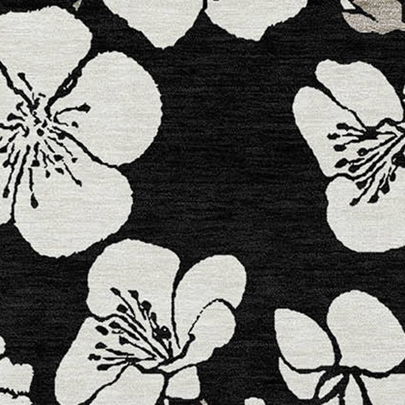 HomeRoots Floral Transitional Rectangle Outdoor Rug