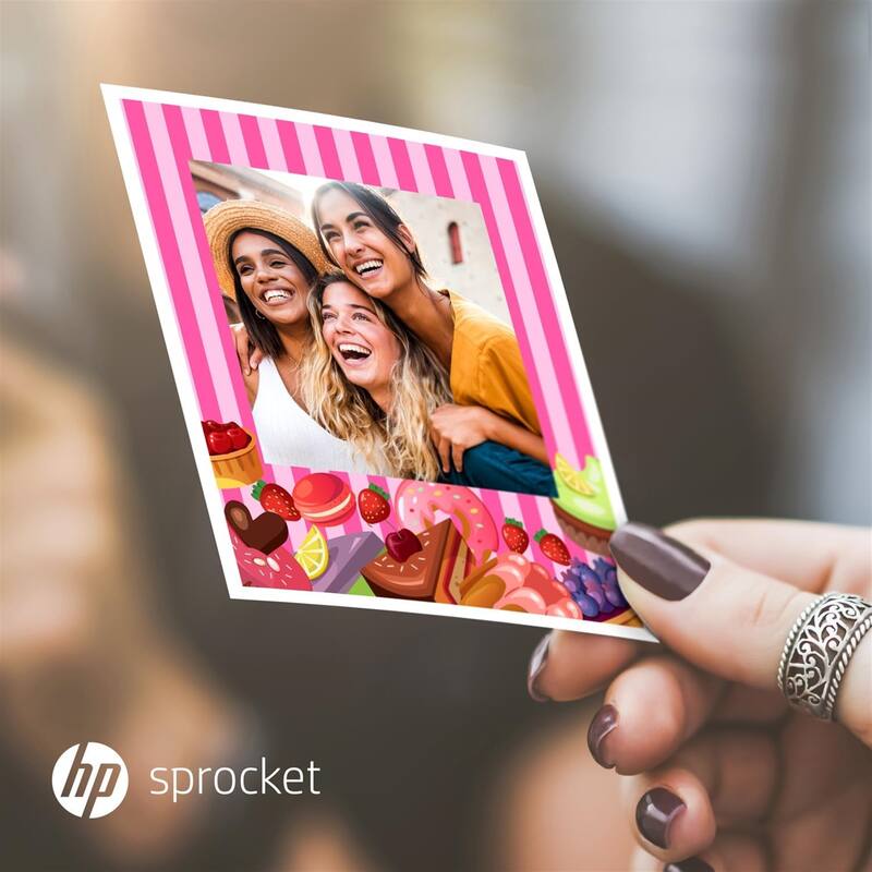 HP Sprocket 3.5" x 4.25" Sticky-Backed Zink Photo Paper (700-Pack), Compatible w/Photobooth - White