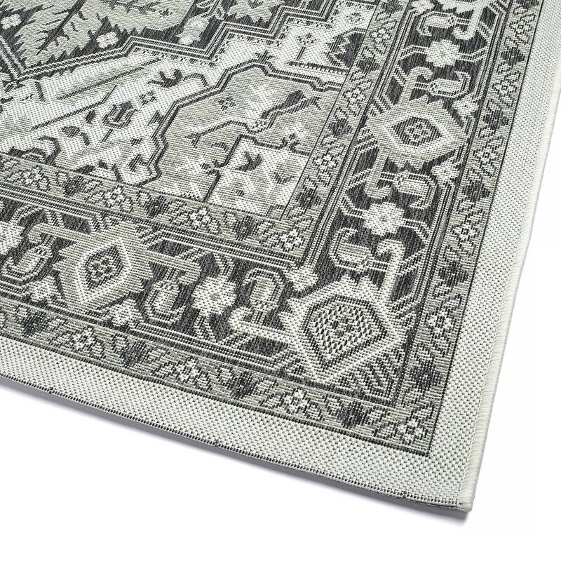 ARE01 Arelow Machine Made Flatweave Indoor - Outdoor Area Rug