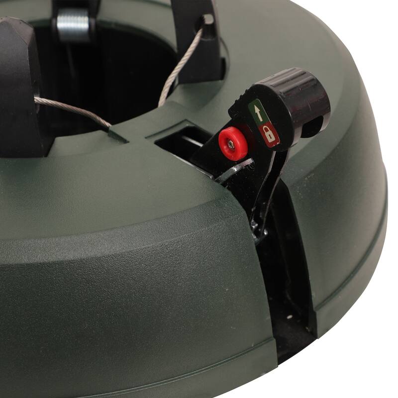 14" Green Live Christmas Tree Stand - For Trees up to 8ft Tall