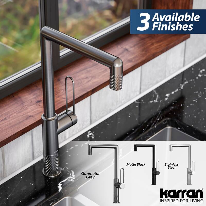 Karran Sherman KKF370 Single Handle Kitchen Faucet