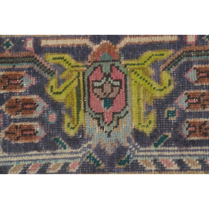 Hand Knotted Oriental 100% Wool Carpet Traditional Medallion Green Tabriz Area Rug - 12' 6'' X 9' 9''