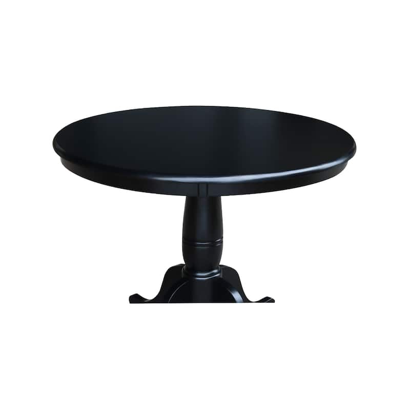 Copper Grove Karl 36-inch Round Top Pedestal Table - 29.1"H