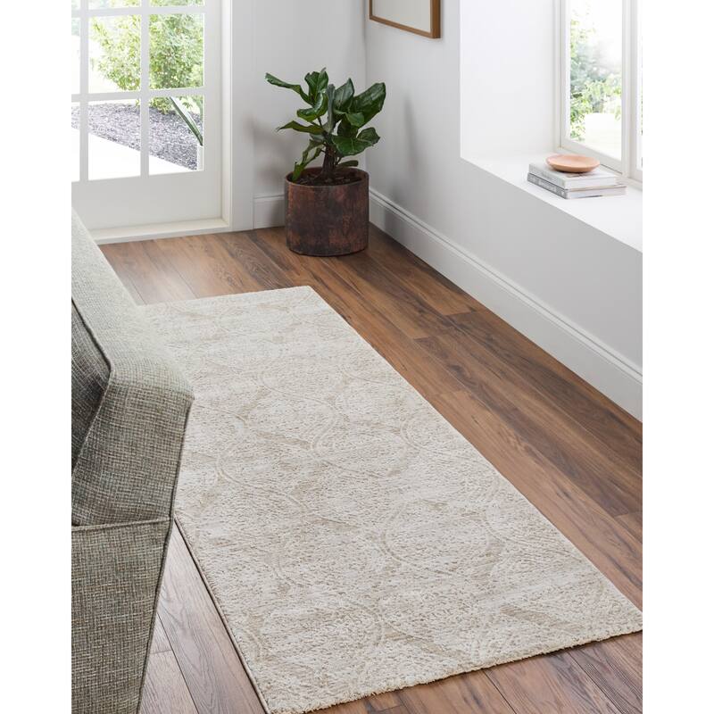 Livabliss Traditional Masterpiece Solid Area Rug - 7'10" x 10'2" - Sage
