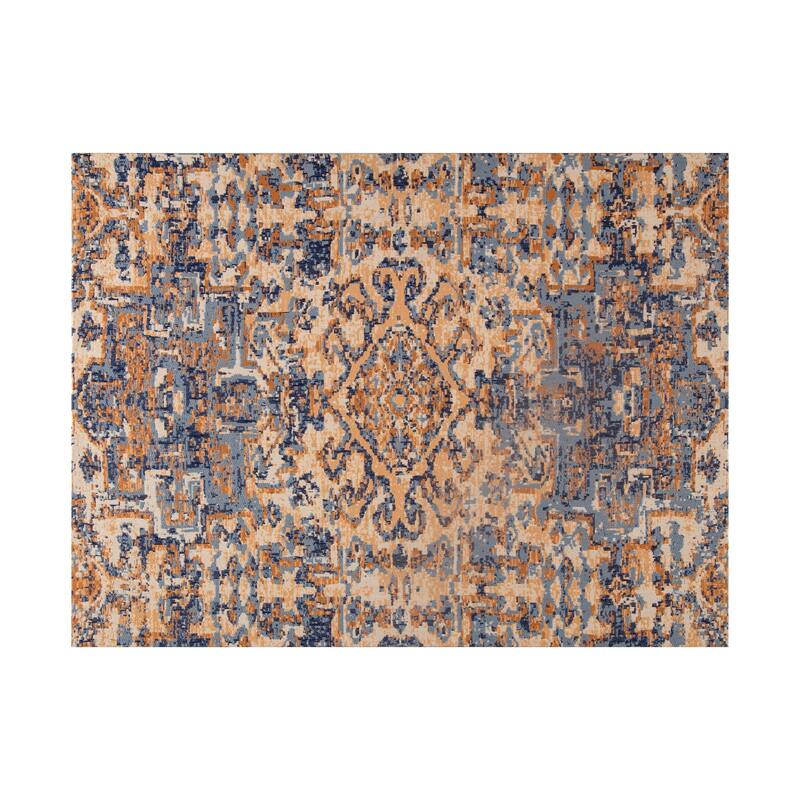 Jani 40"x54" Rug'd Chair Mat-Rug Style Office Chairmat for Carpet & Hard Floors| 0.5" Thick |Non-Slip, Foldable Desk Chair Mat