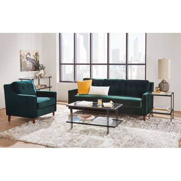 Shop Lifestorey Retro Loose Back Living Room Chair On Sale