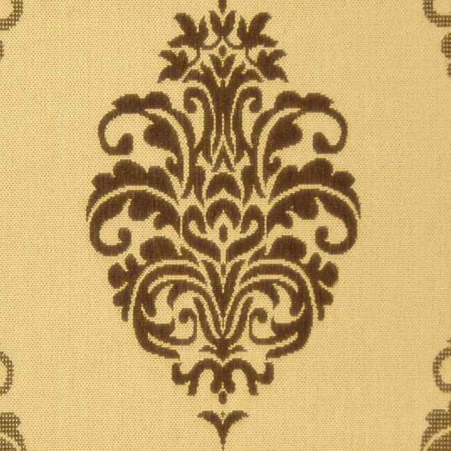 SAFAVIEH Courtyard Pauley Damask Indoor/ Outdoor Waterproof Patio Backyard Rug