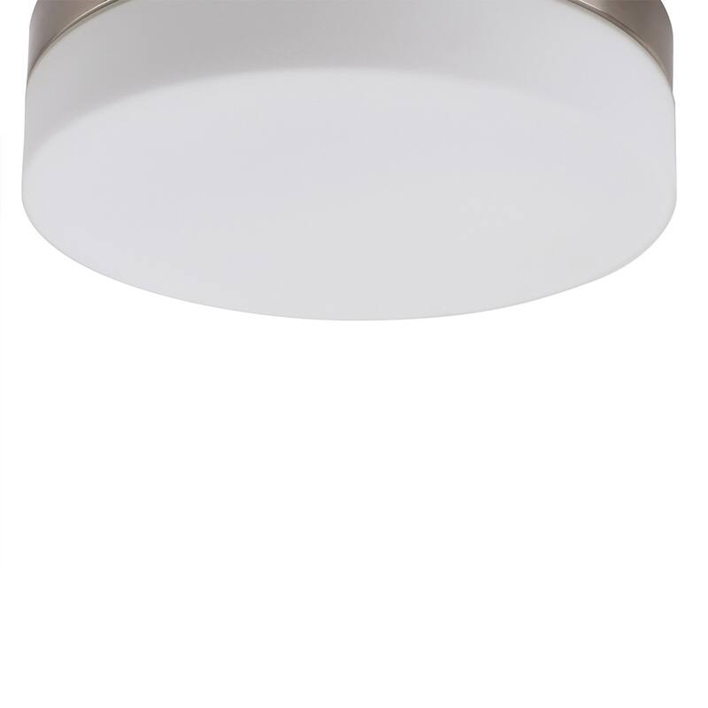 LED Flush Mount Ceiling light in Brushed Nickel