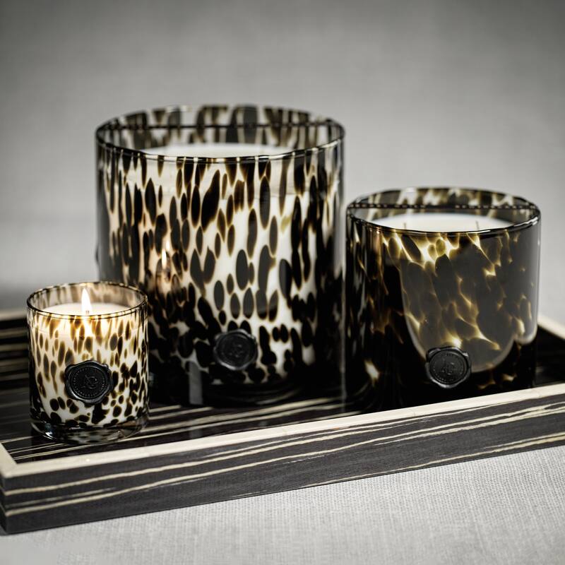 AG Opal Glass 5-Wick Candle Jar, Black Fig Vetiver