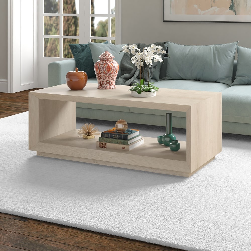Tannen 48" Wide Rectangular Coffee Table