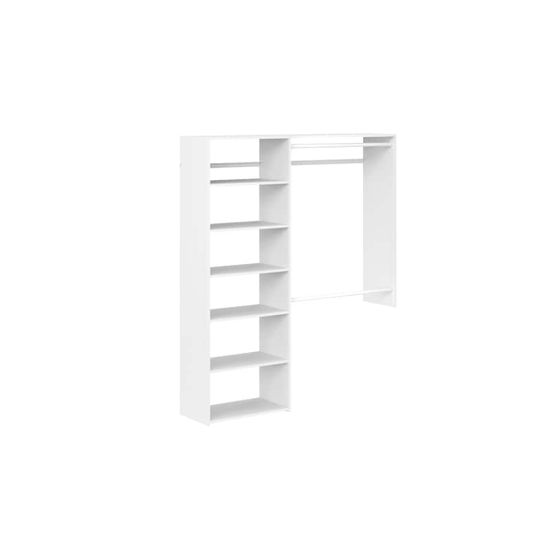 Easy Track 5 Ft. W. Deluxe Plus Laminate Closet Kit