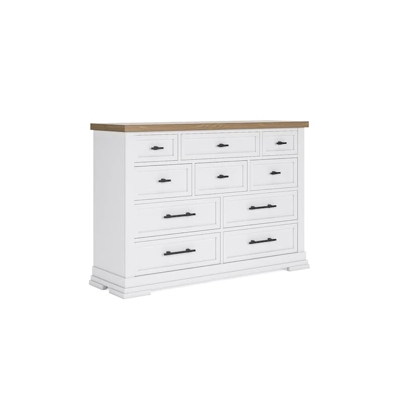 Signature Design by Ashley Ashbryn White/Brown Dresser