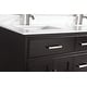 preview thumbnail 10 of 33, Vanity Art 60" Double Sink Bathroom Vanity Set with Engineered Marble Top and Free Mirror
